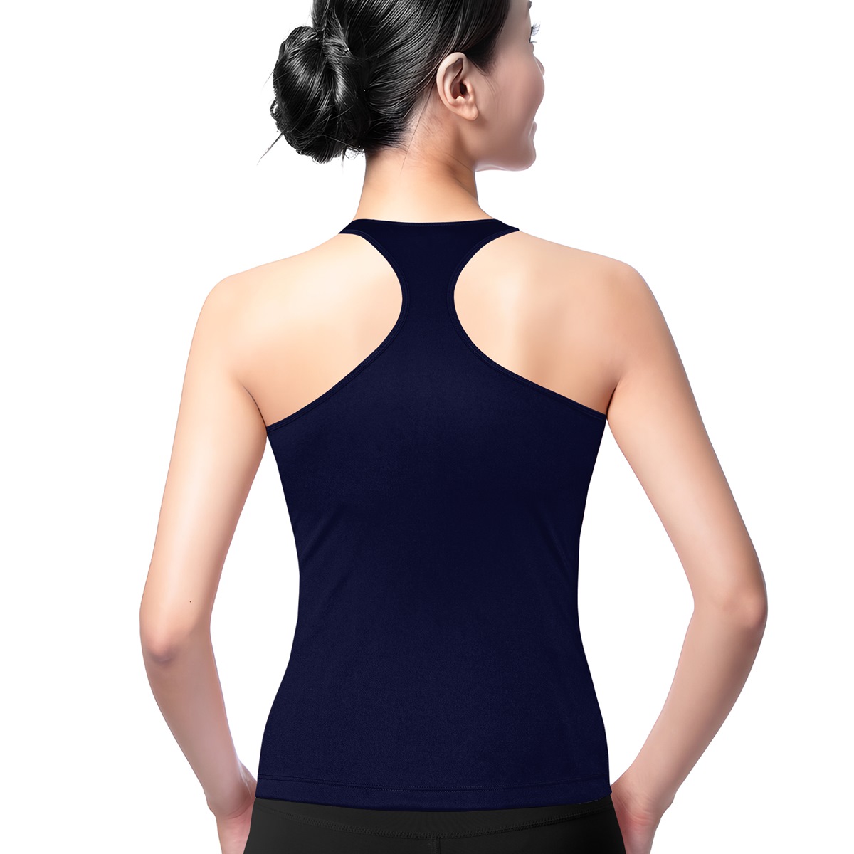 Women's Tank Top (Navy) - Image 2
