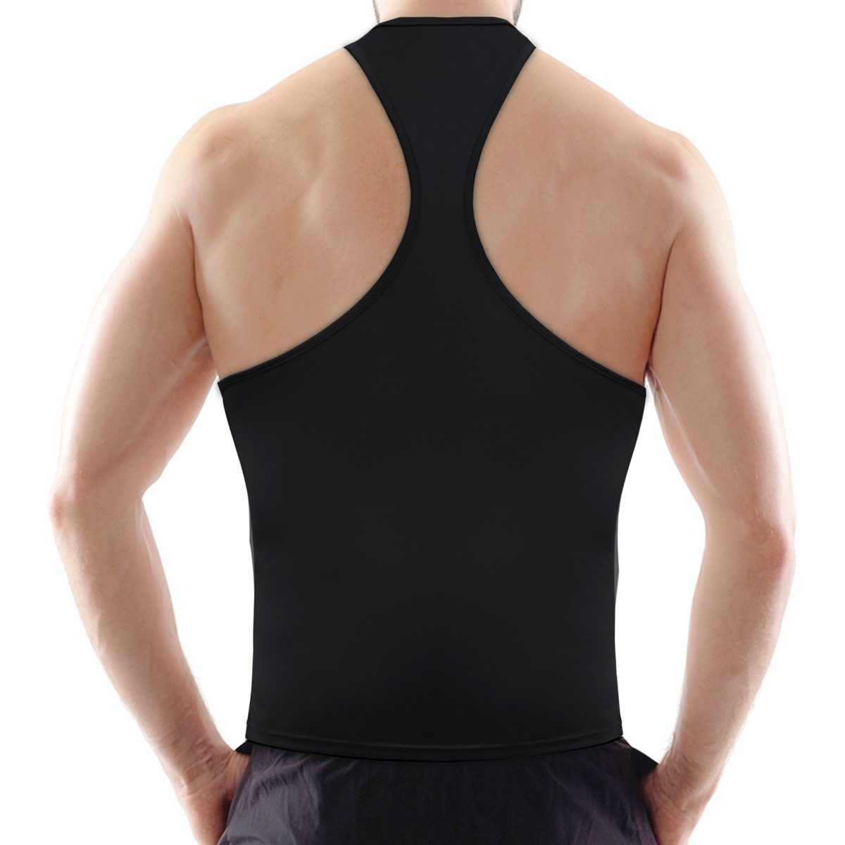 Men's Tank Top (Black) - Image 2