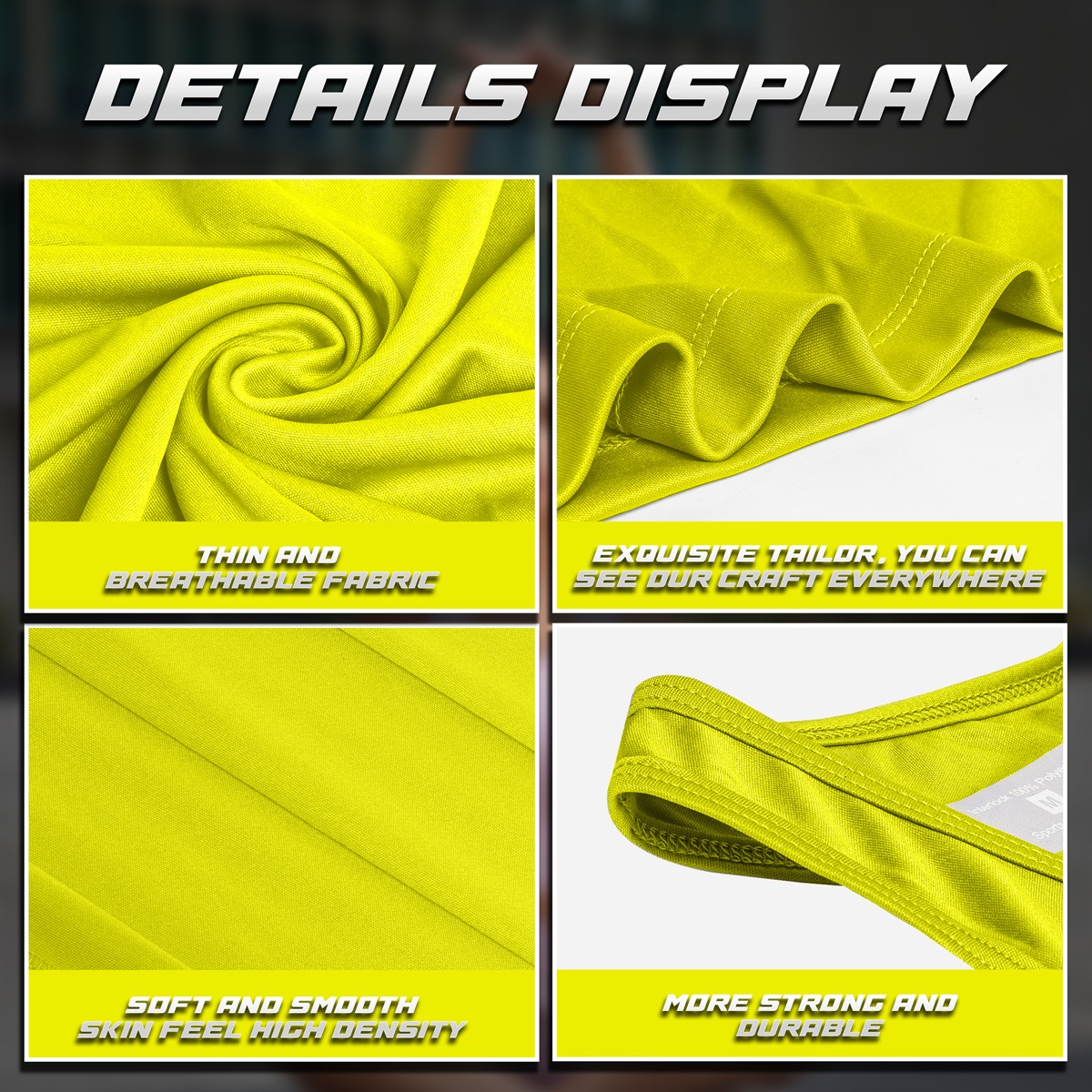 Women's Tank Top (Yellow) - Image 4