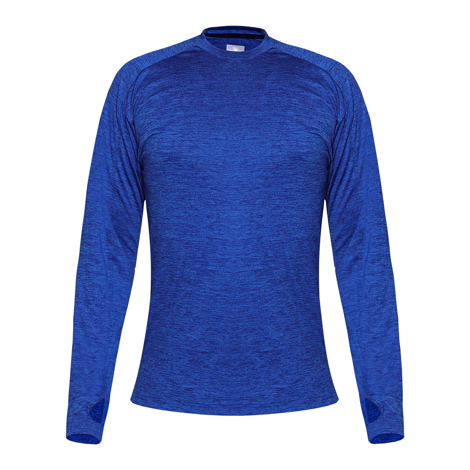 Blue Performance Full-Sleeve Shirt – Engineered for Comfort and Style