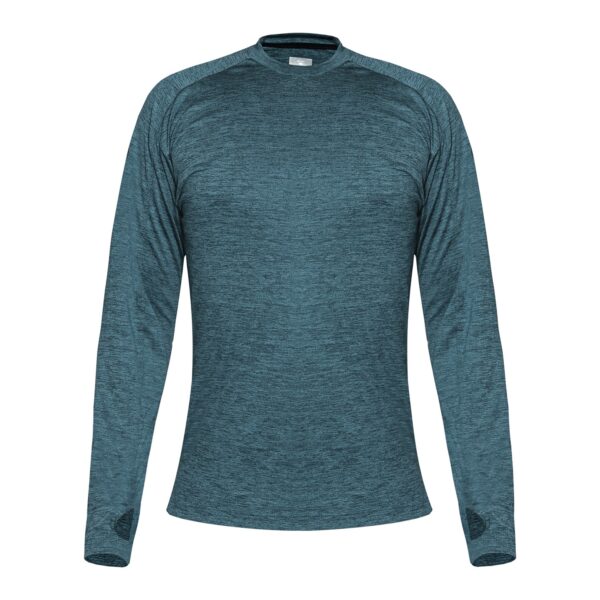 Teal Performance Full-Sleeve Shirt – Engineered for Comfort and Style