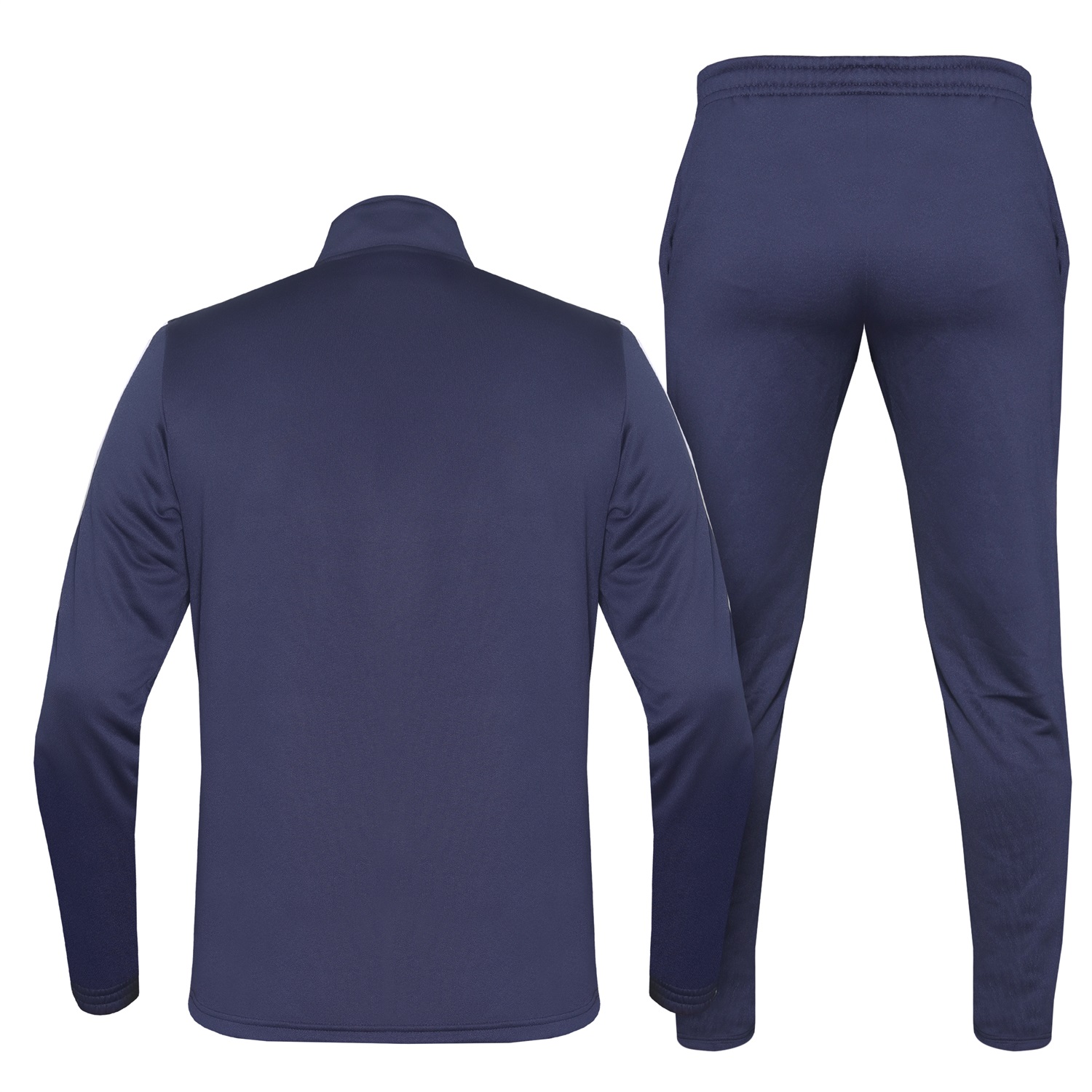 Navy Blue Premium Athletic Tracksuit – Designed for Performance and Comfort - Image 2